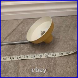 Vtg Mid-Century Modern Tensor Yellow Enamel Adjustable Desk Lamp rare