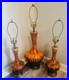 Vtg_Orange_Drip_Glaze_Lamps_Set_Of_3_MCM_RARE_VHTF_Unbranded_Ceramic_READ_01_xs