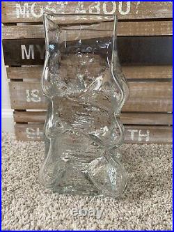 Vtg Pre-Blenko Glass Vase Don Shephard Monumental Mid Century Modern Ultra Rare