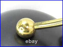 Vtg RARE Space Age Chrome Eyeball Bullet Orb Mid Century Modern Desk Lamp MCM