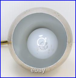 Vtg RARE Space Age Chrome Eyeball Bullet Orb Mid Century Modern Desk Lamp MCM