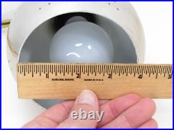 Vtg RARE Space Age Chrome Eyeball Bullet Orb Mid Century Modern Desk Lamp MCM