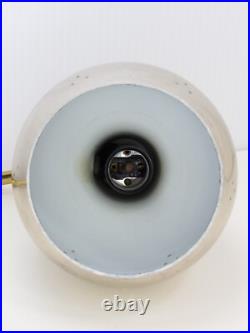 Vtg RARE Space Age Chrome Eyeball Bullet Orb Mid Century Modern Desk Lamp MCM