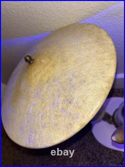 Vtg Siamese Cat Table TV UFO Lamp Rare MCM Mid Century Modern Ceramic