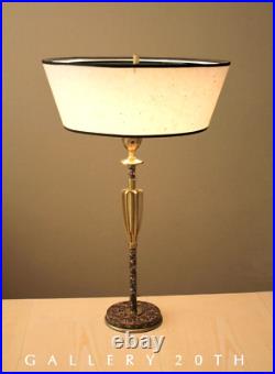 WOW! RARE MCM ATOMIC BLENDER REMBRANDT 50's TABLE LAMP! MODERN ART MID CENTURY