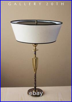 WOW! RARE MCM ATOMIC BLENDER REMBRANDT 50's TABLE LAMP! MODERN ART MID CENTURY