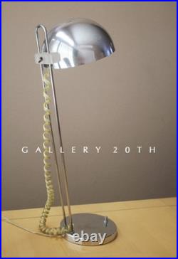 WOW! VINTAGE MID CENTURY SONNEMAN LUCITE & CHROME DESK LAMP! PANTON 60s RARE MCM