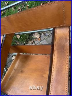 Wassily Chairs by Marcel Breuer Knoll Studio Tan Leather Rare