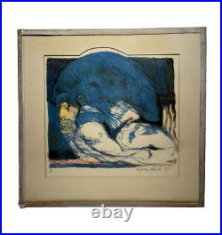 Wolfgang Stoerchle Important Rare 1967 Vintage MID Century Signed Lithograph Wolfgang Stoerchle Important Rare 1967 Vintage MID Century Signed Lithograph