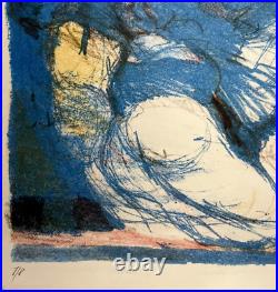 Wolfgang Stoerchle Important Rare 1967 Vintage MID Century Signed Lithograph Wolfgang Stoerchle Important Rare 1967 Vintage MID Century Signed Lithograph