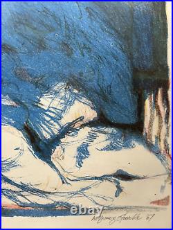 Wolfgang Stoerchle Important Rare 1967 Vintage MID Century Signed Lithograph Wolfgang Stoerchle Important Rare 1967 Vintage MID Century Signed Lithograph