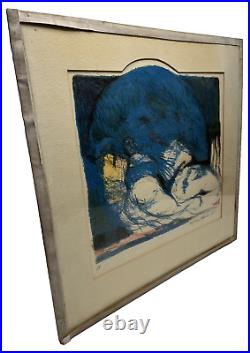 Wolfgang Stoerchle Important Rare 1967 Vintage MID Century Signed Lithograph Wolfgang Stoerchle Important Rare 1967 Vintage MID Century Signed Lithograph
