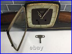 Zarvath Mid Century Modern Mantle Clock RARE