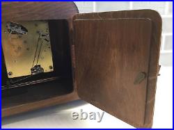 Zarvath Mid Century Modern Mantle Clock RARE